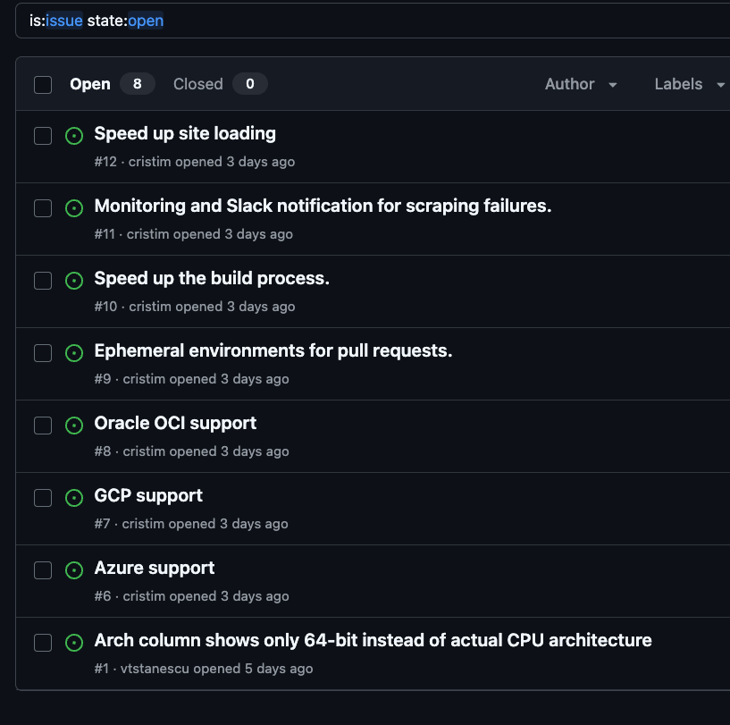Illustration from: Progress Report for the First Week After Forking ec2instances.info