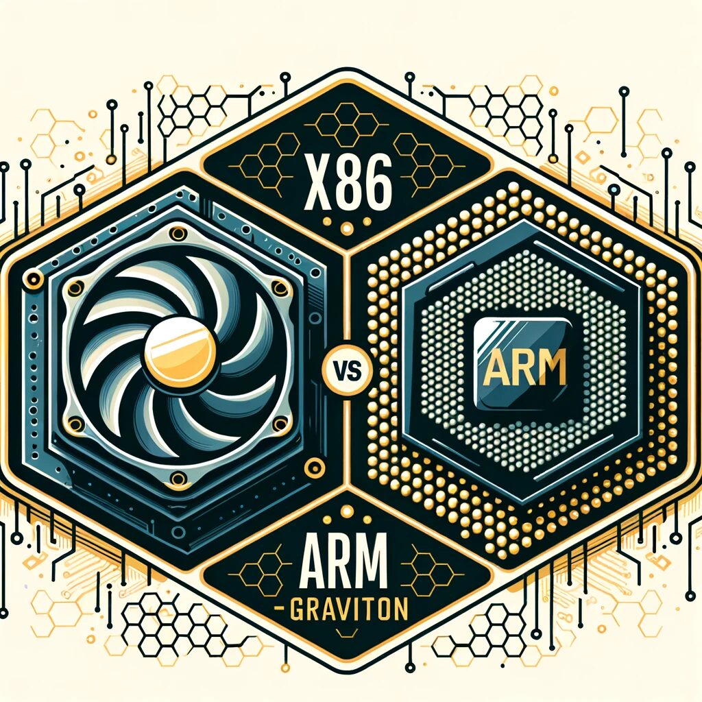 How can Arm chips like AWS Graviton or Apple M1/2 be faster and cheaper than x86 chips from Intel or AMD